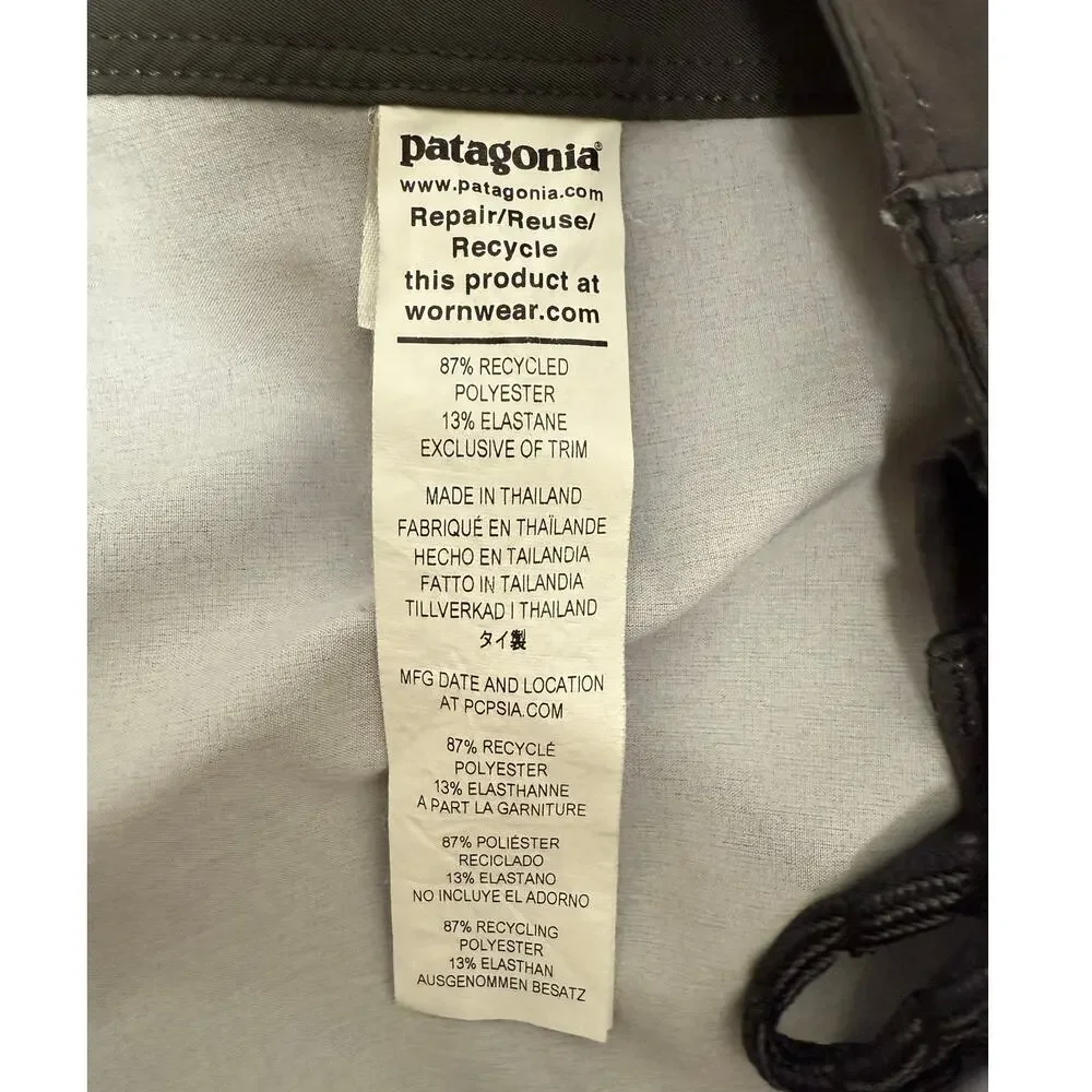 Patagonia Men's Gray Board Shorts Size 33
